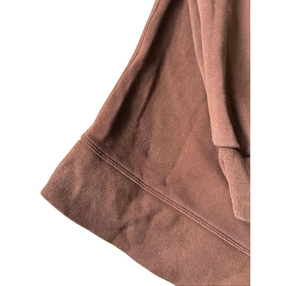 Lululemon Perfectly Oversized Crewneck Pullover size‎ 4 6 Brown